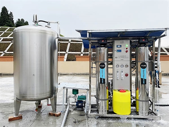 富源第三幼兒園食堂餐飲用水0.5噸純水設備
