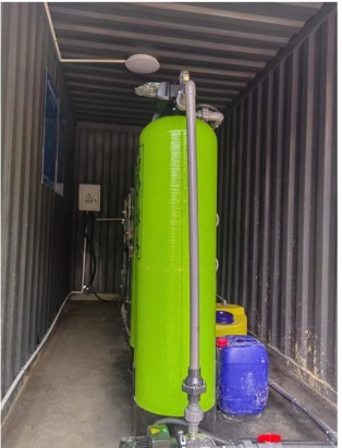 保山市老營收費站服務區2T/h反滲透直飲水2套